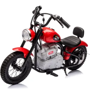 36V Freddo e-Chopper Ride On - Red