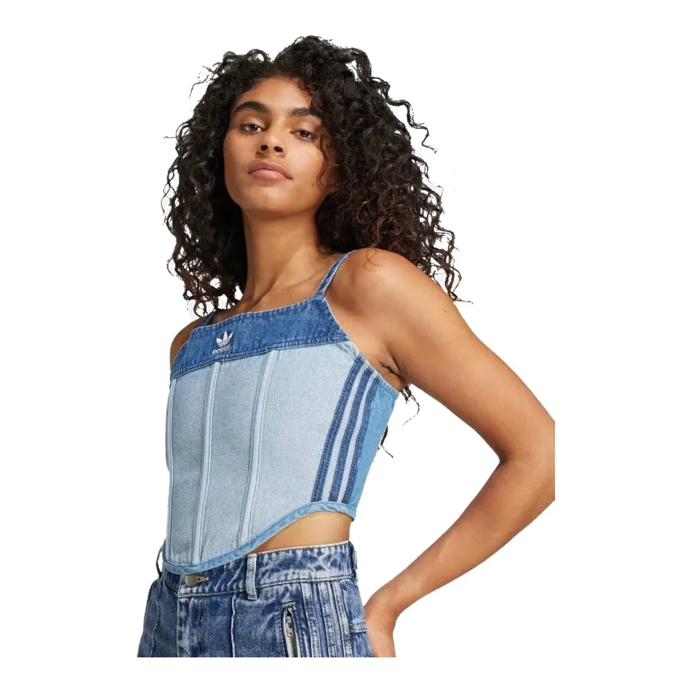 adidas Women's KSENIASCHNAIDER Denim Corset