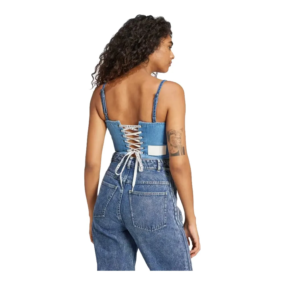 adidas Women's KSENIASCHNAIDER Denim Corset