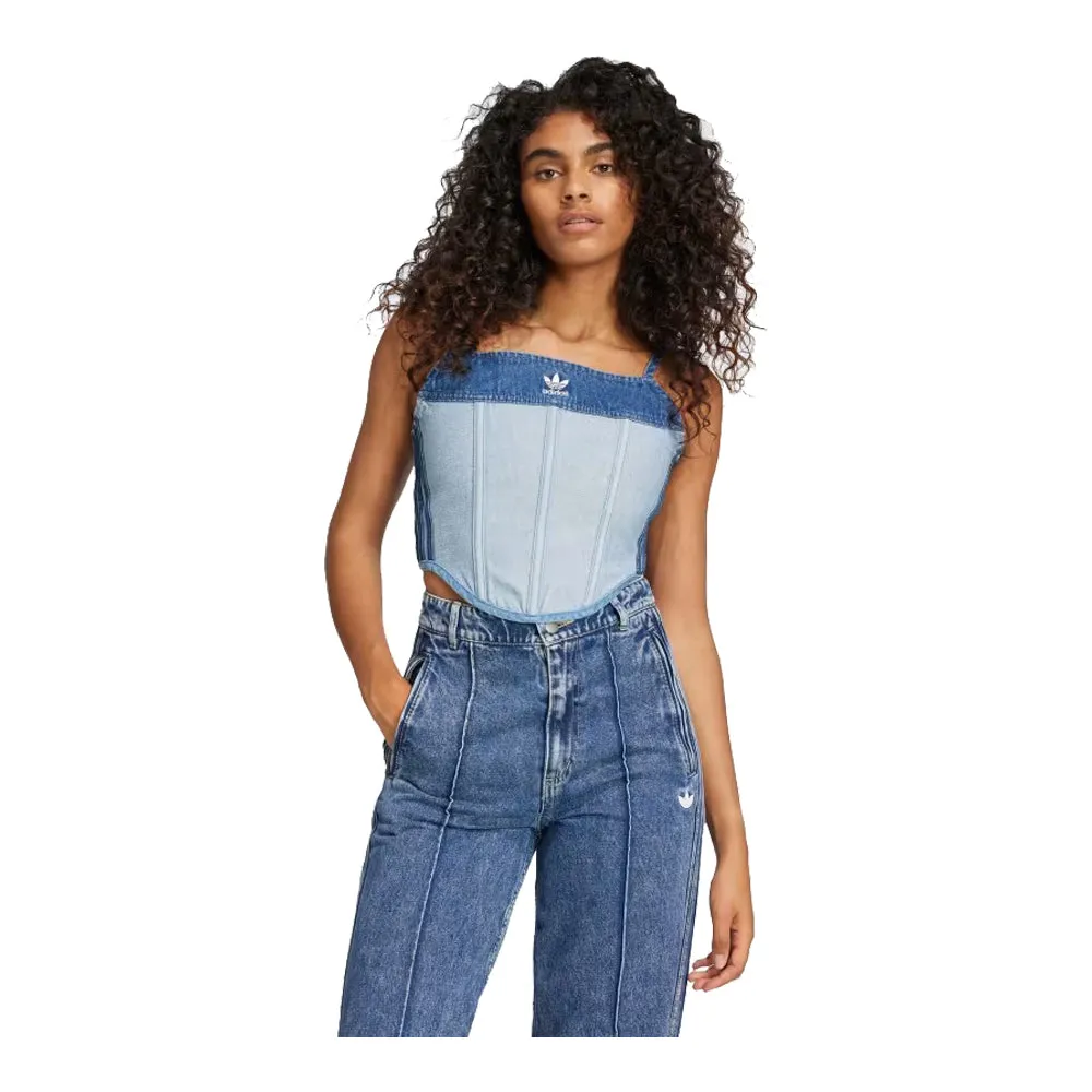 adidas Women's KSENIASCHNAIDER Denim Corset