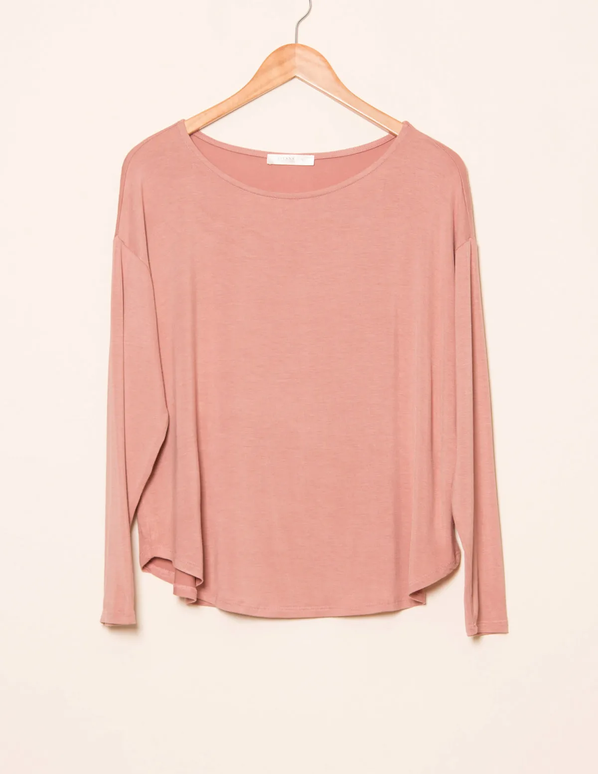 Bamboo Dolman Long Sleeve Tee - As-Is-Clearance