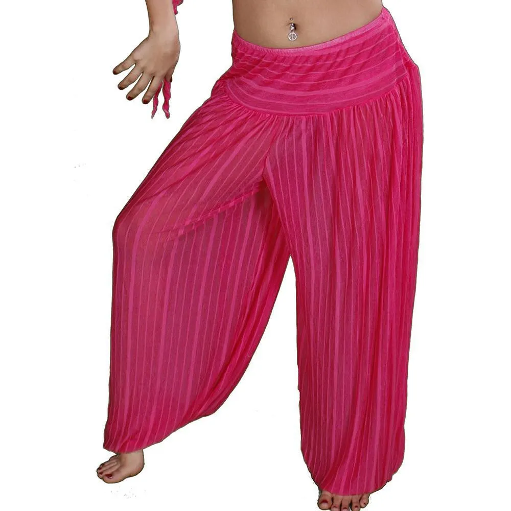 Belly Dance Chiffon Harem Pants | SHEER