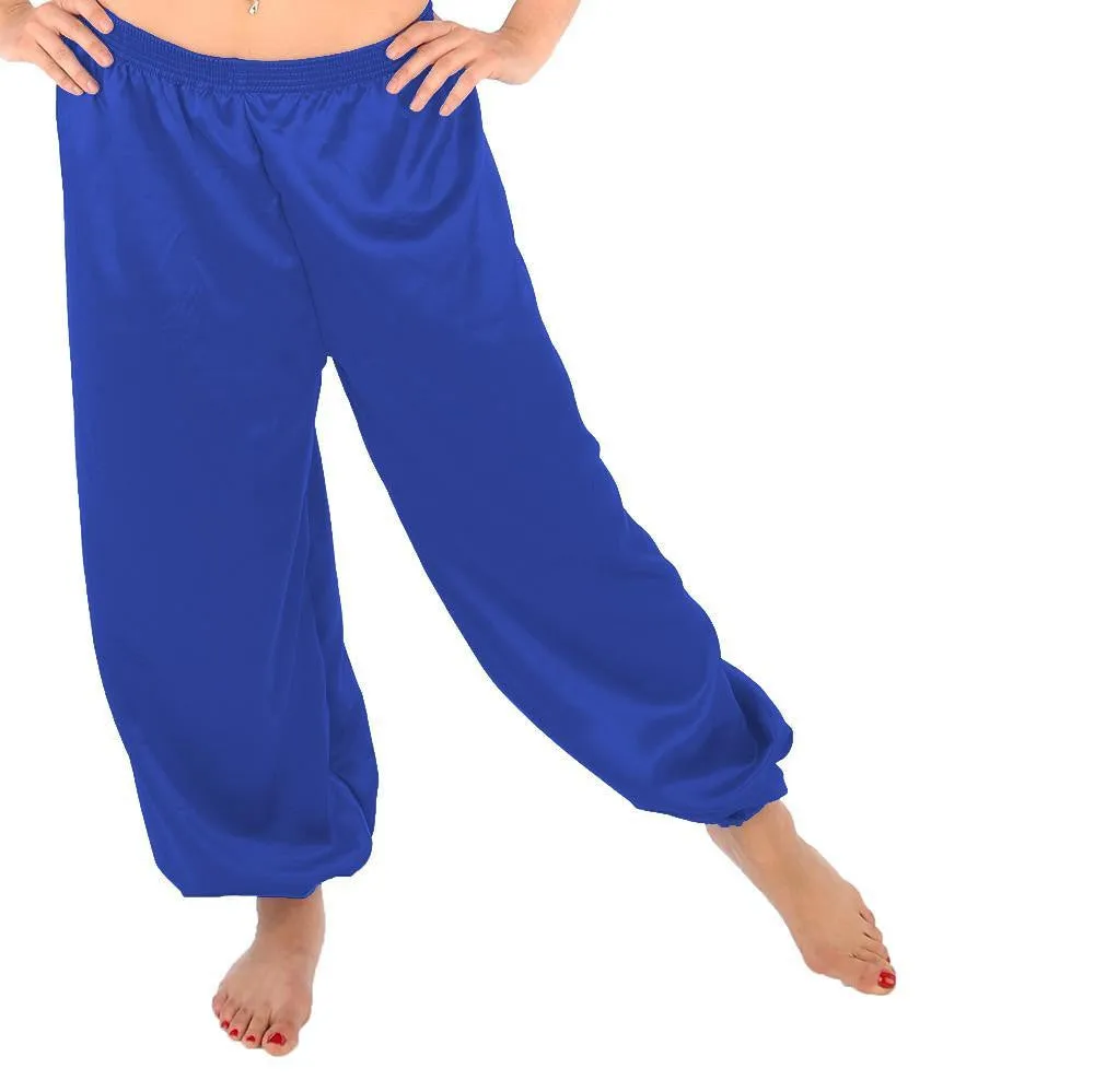 Belly Dance Satin Harem Pants |