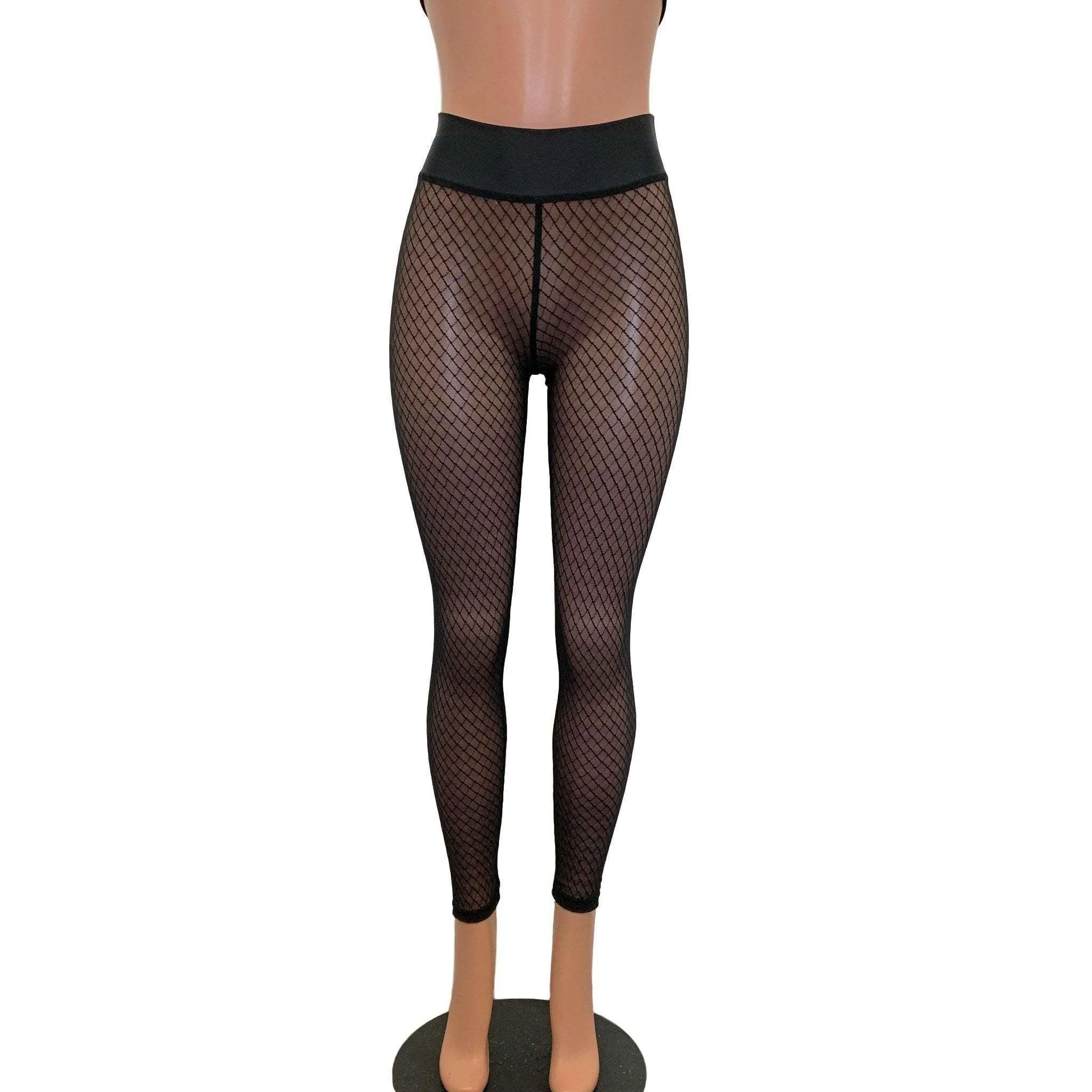 Black Vixen Mesh "Fishnet" Leggings Pants