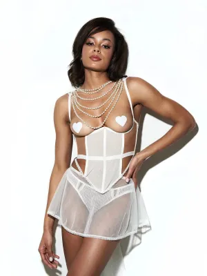 BRIDAL HARNESS CORSET "MERRY ME"