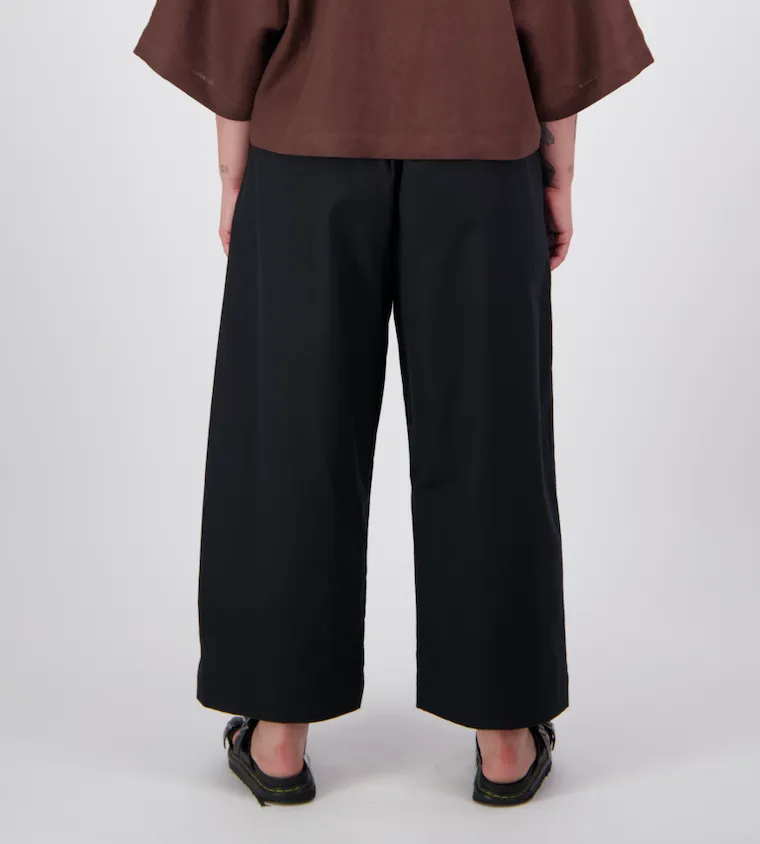 Buffet Pants in Black Twill by Papa Clothing