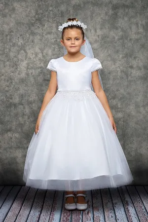 Chandelier Trim Communion Girls Dress