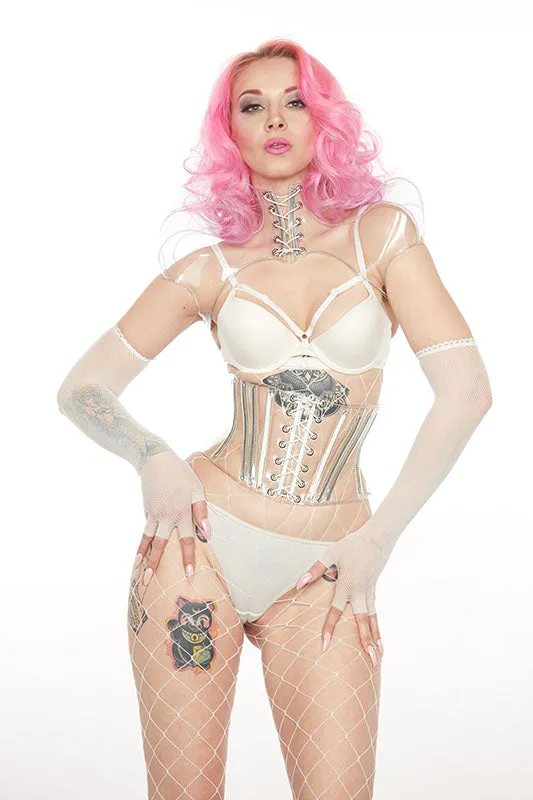 Clear PVC Waspie Underbust Corset