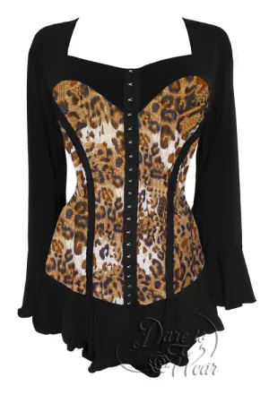 Corsetta Top in Wildcat