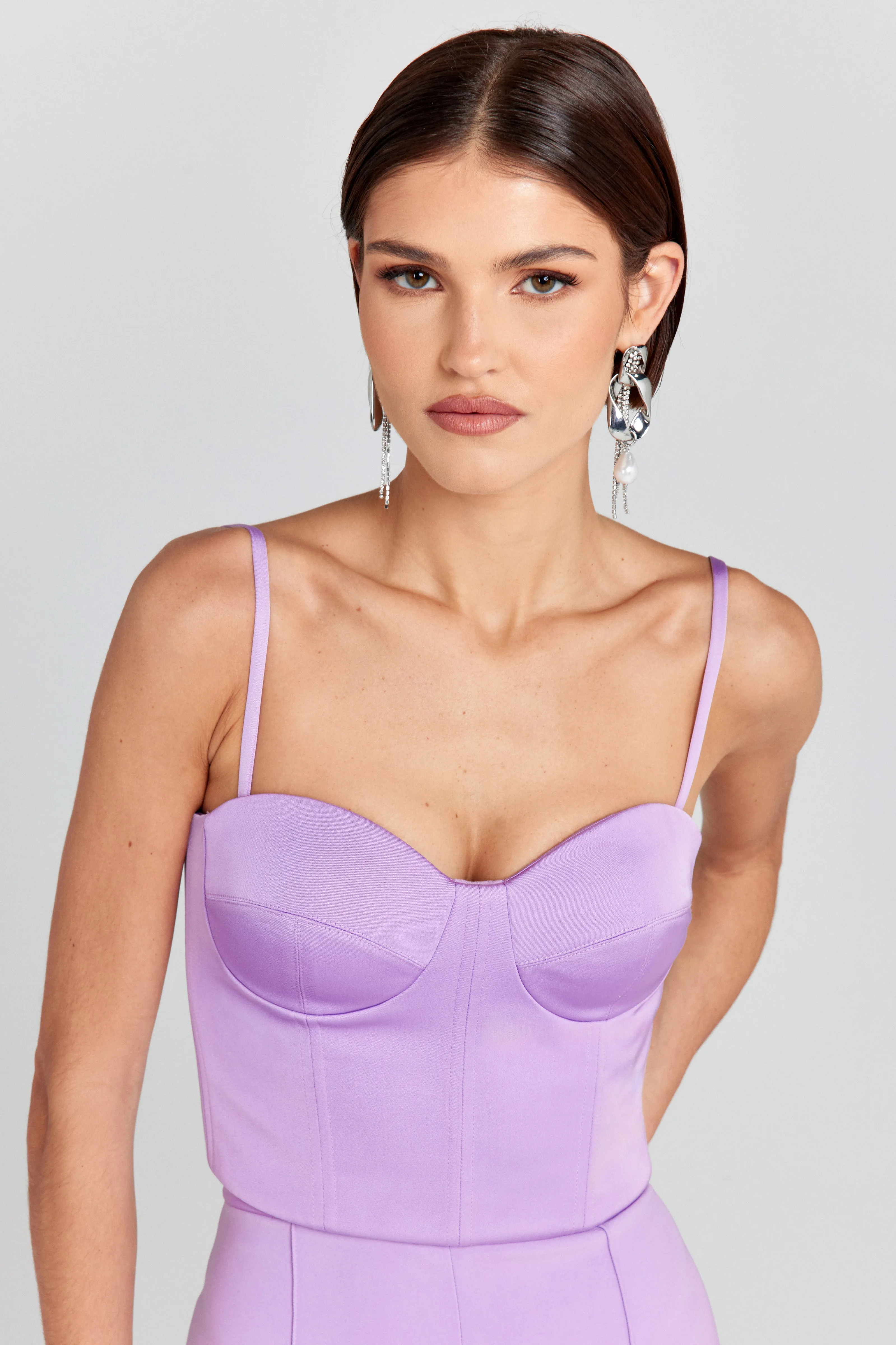 Ella Lilac Corset Top