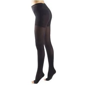 EverSheer Pantyhose, 15-20, Large, Short, Open, Black