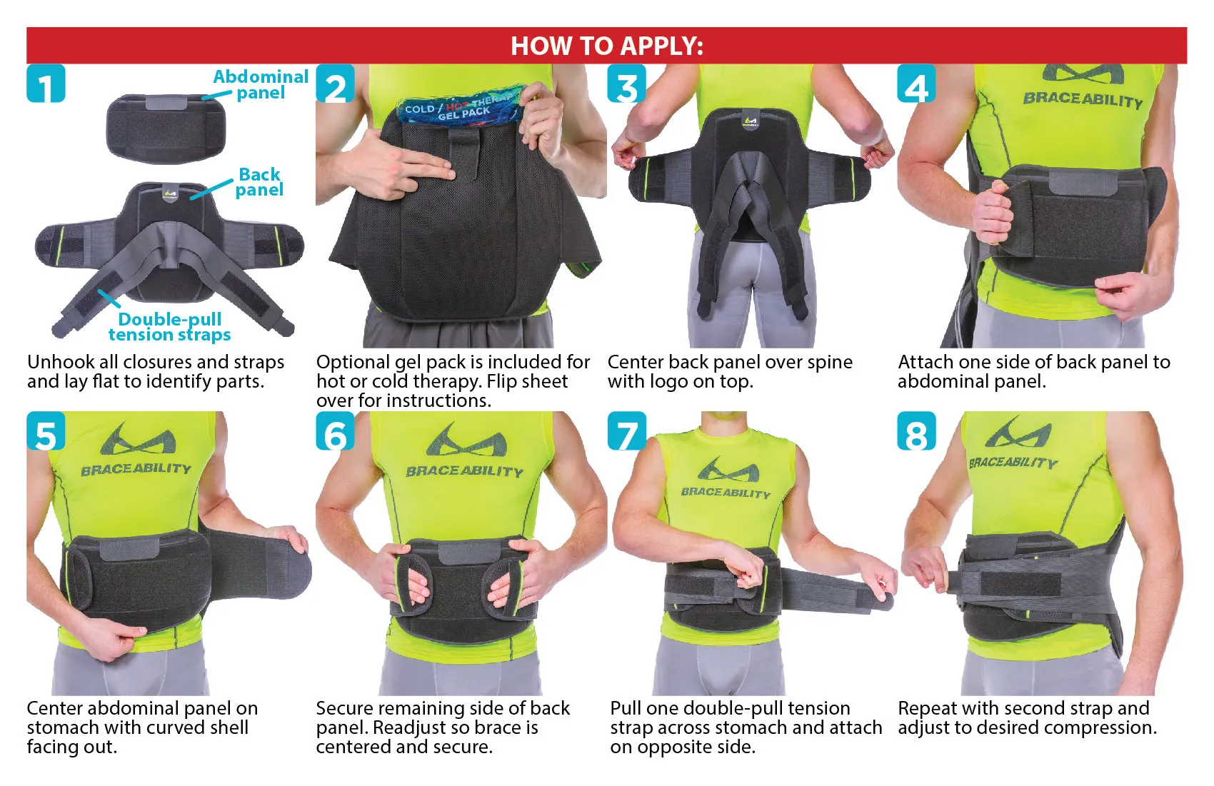 Herniated Disc Back Brace | Support Belt for Bulging, Slipped & Degenerative Herniation