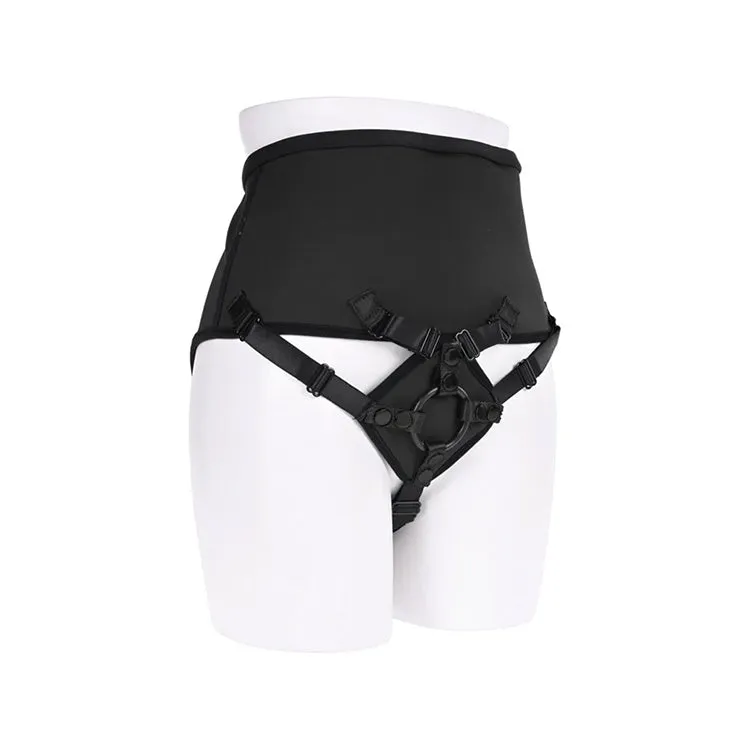 High Waisted Corset Strap-On Harness