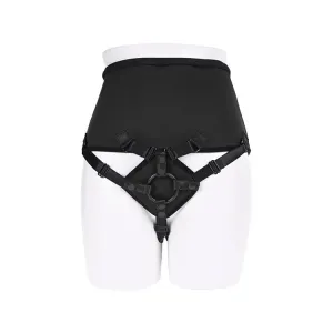 High Waisted Corset Strap-On Harness