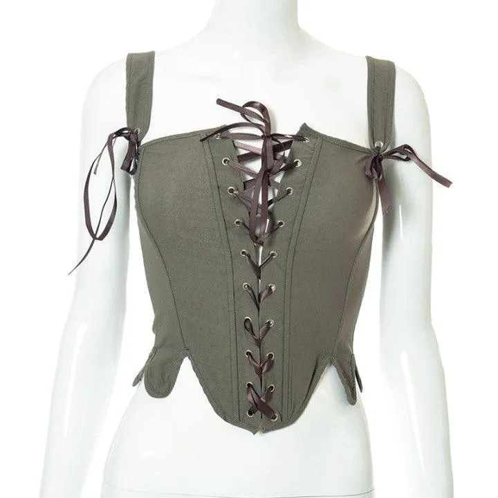 Lace Fishbone Corset