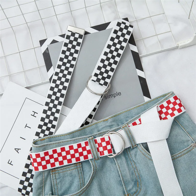 "CHECKERBOARD" BELT