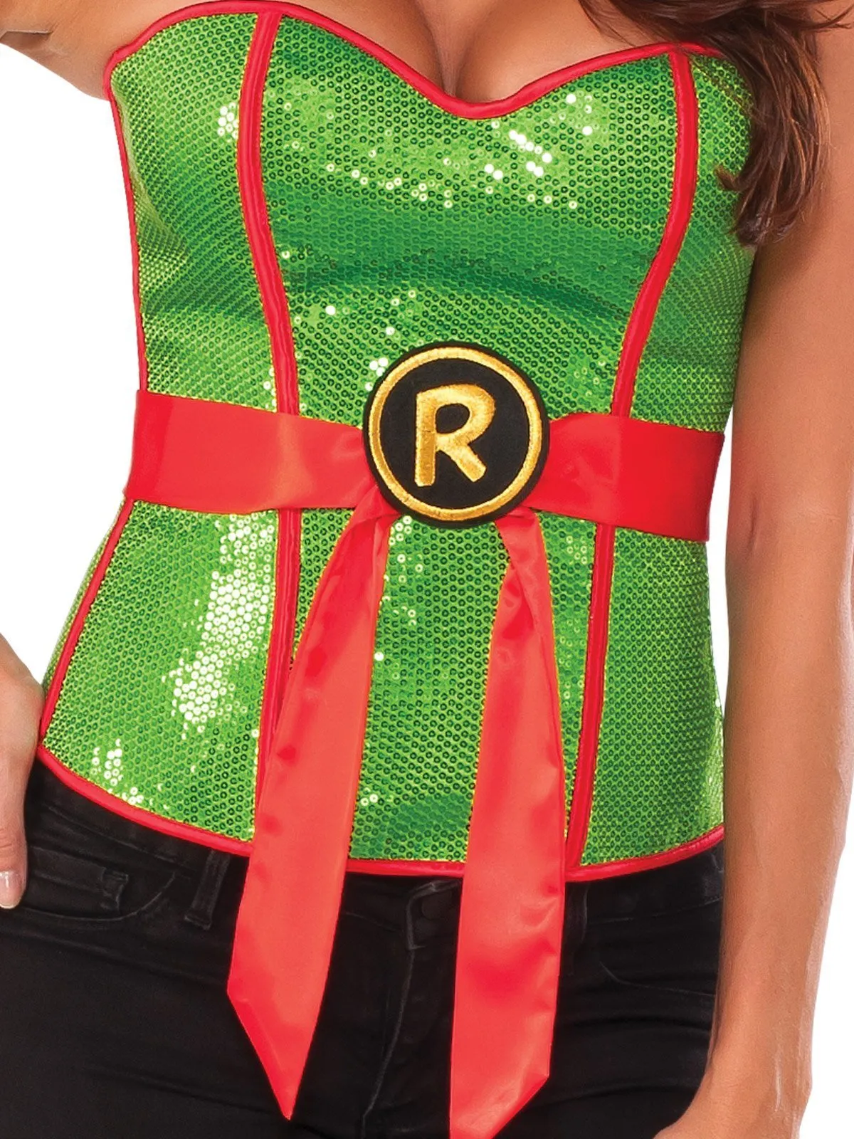 Raphael Sequin Corset for Adults - Nickelodeon Teenage Mutant Ninja Turtles