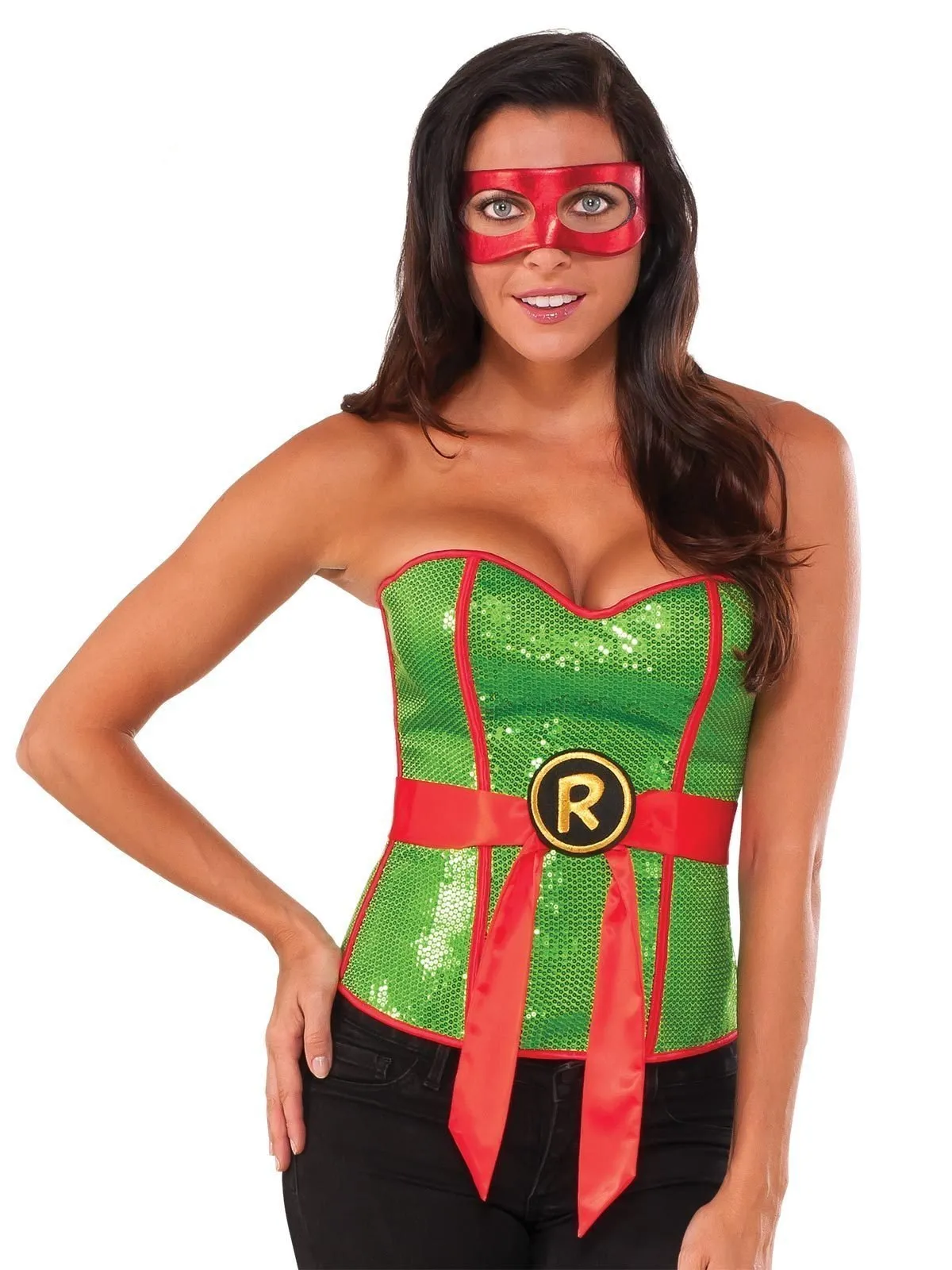 Raphael Sequin Corset for Adults - Nickelodeon Teenage Mutant Ninja Turtles