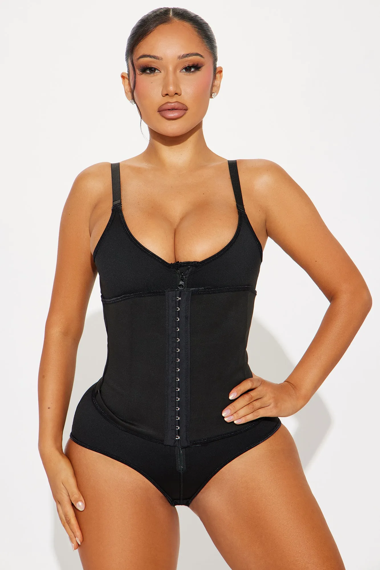 Sculpt Me Compression Shapewear Waist Cincher - Black