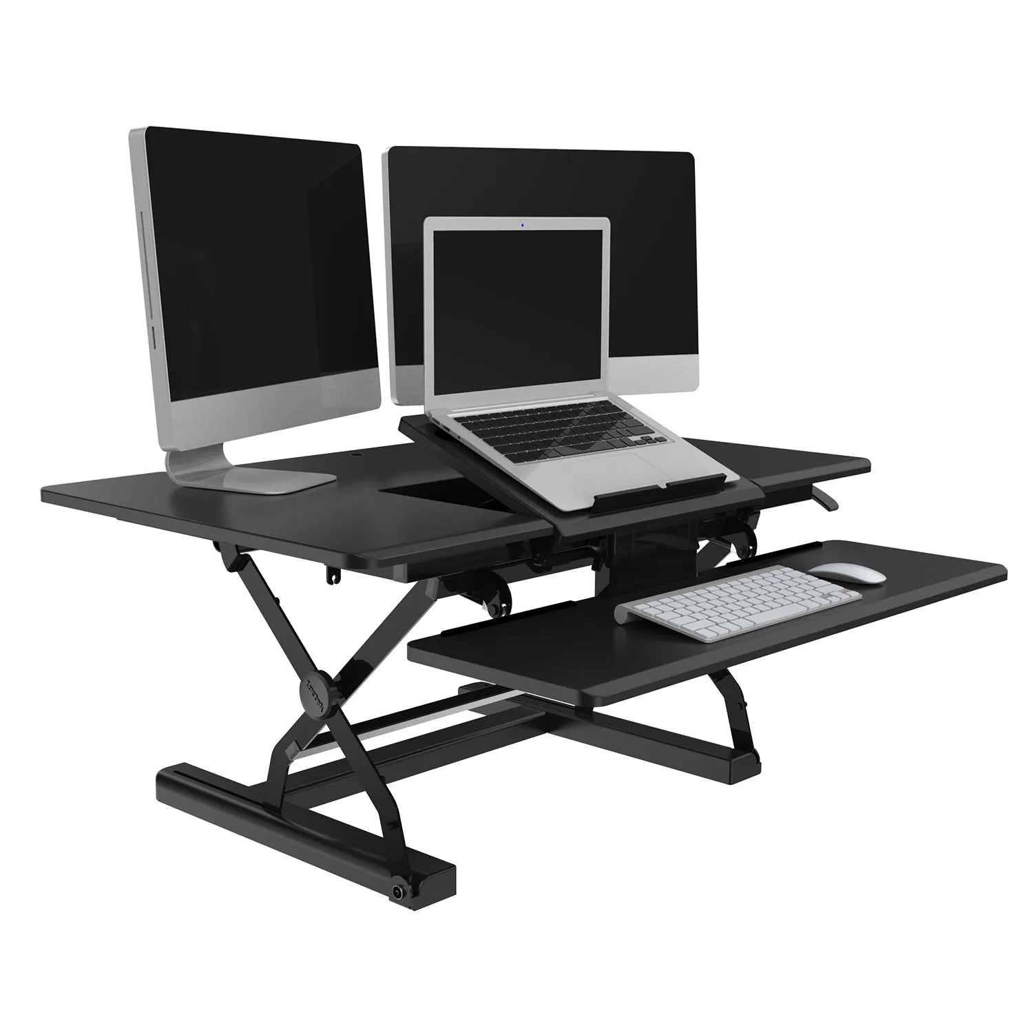 Sit Stand 36In Desk Workstation