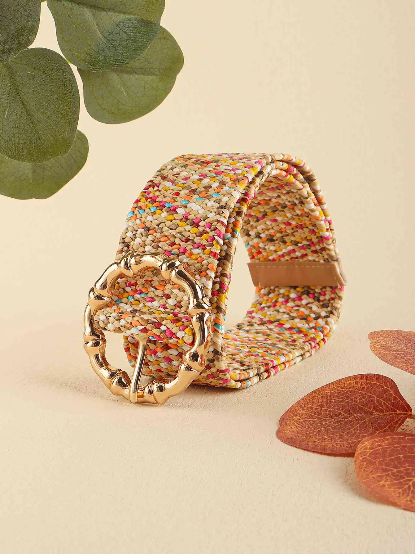 TEEK - Multicolored Wide Womens Belt