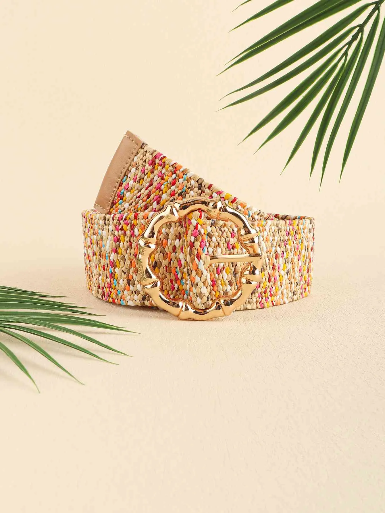 TEEK - Multicolored Wide Womens Belt