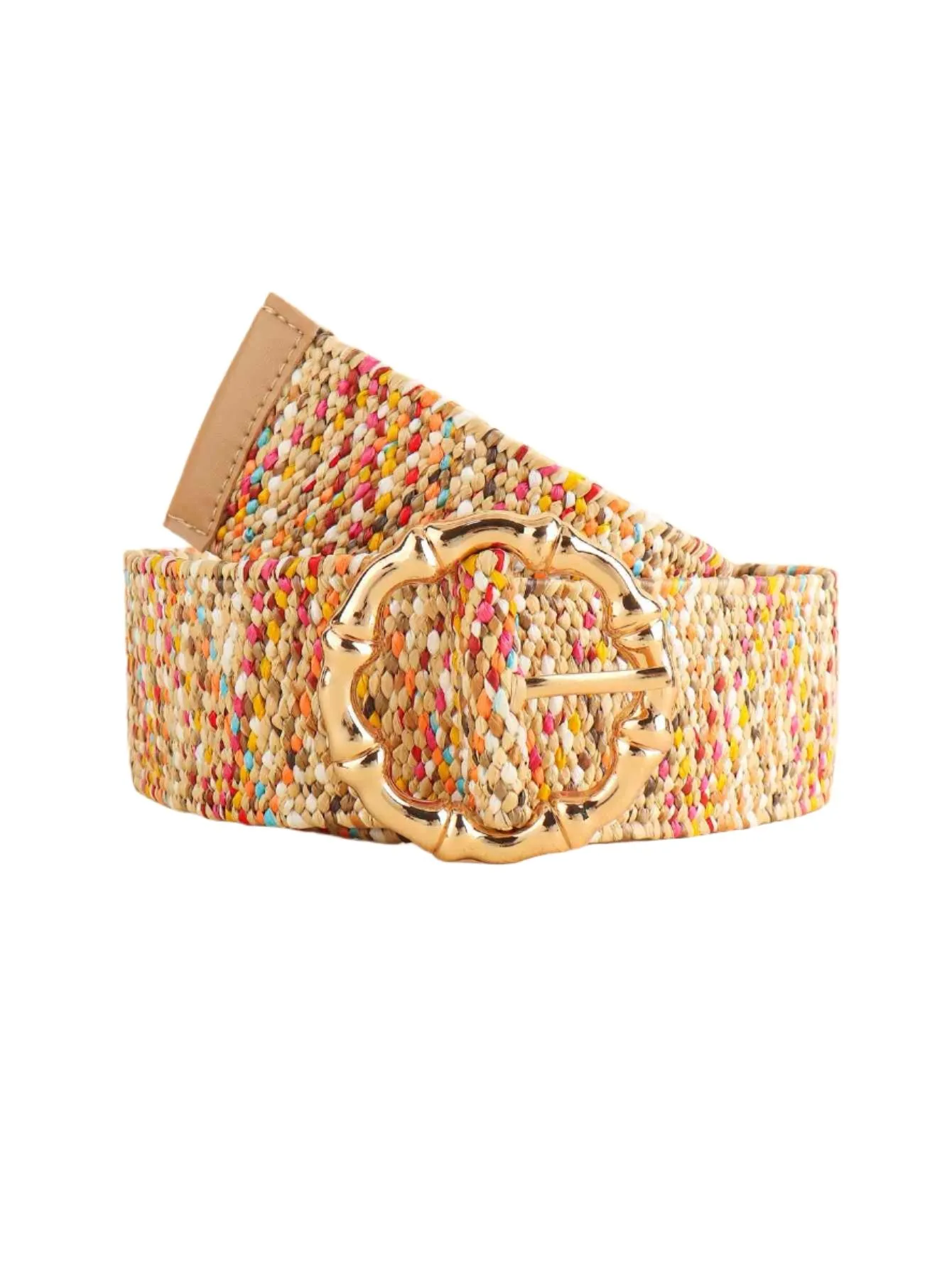 TEEK - Multicolored Wide Womens Belt