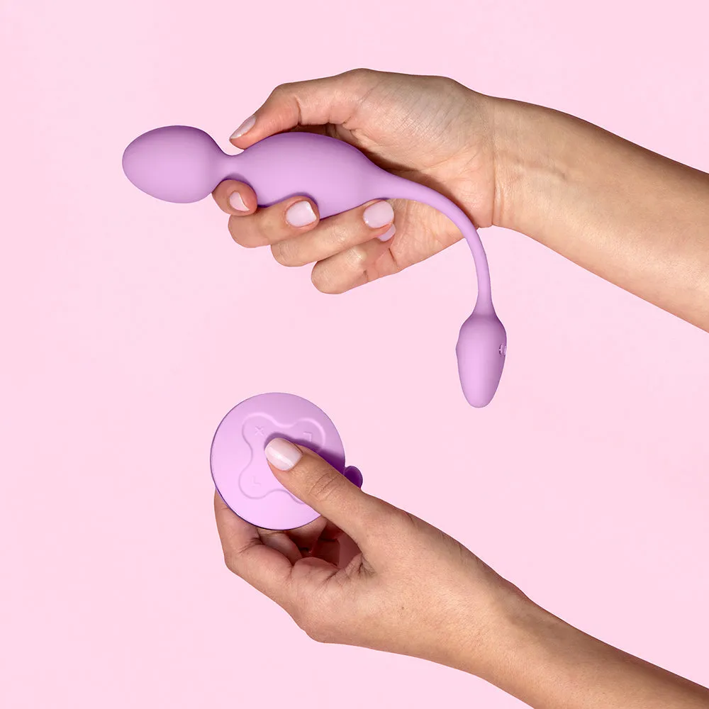 Wellness Raine Vibrating Kegel Ball Lilac