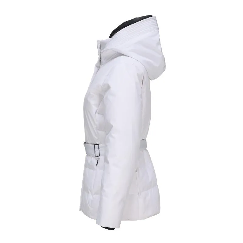 Women's Blanc Down Jacket with Double Hoodie