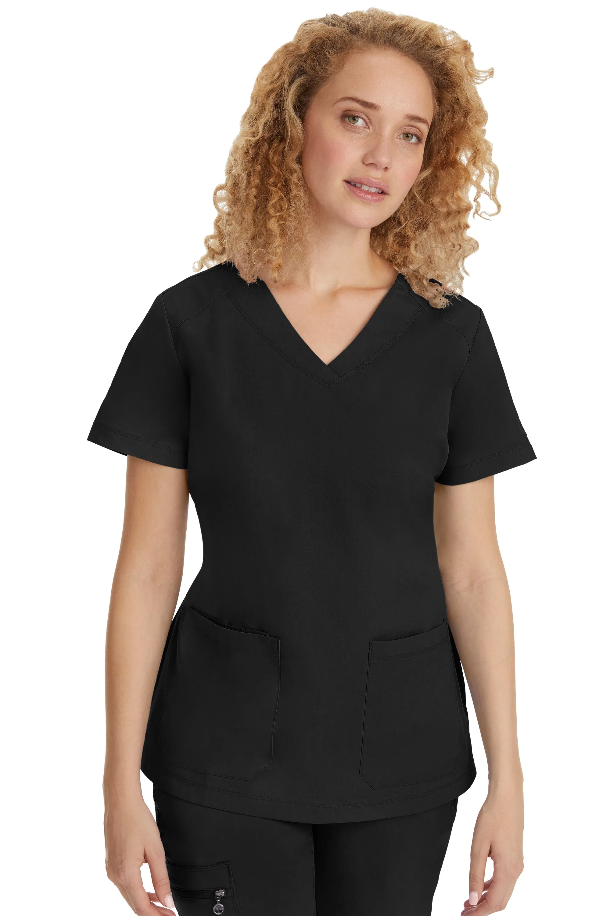 Womens Jill Solid Scrub Top